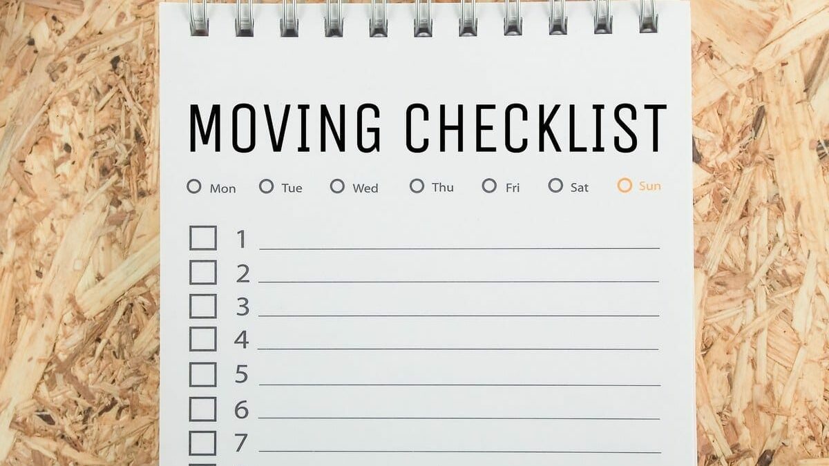 Essential Moving Checklist: All Of The Moving Materials and