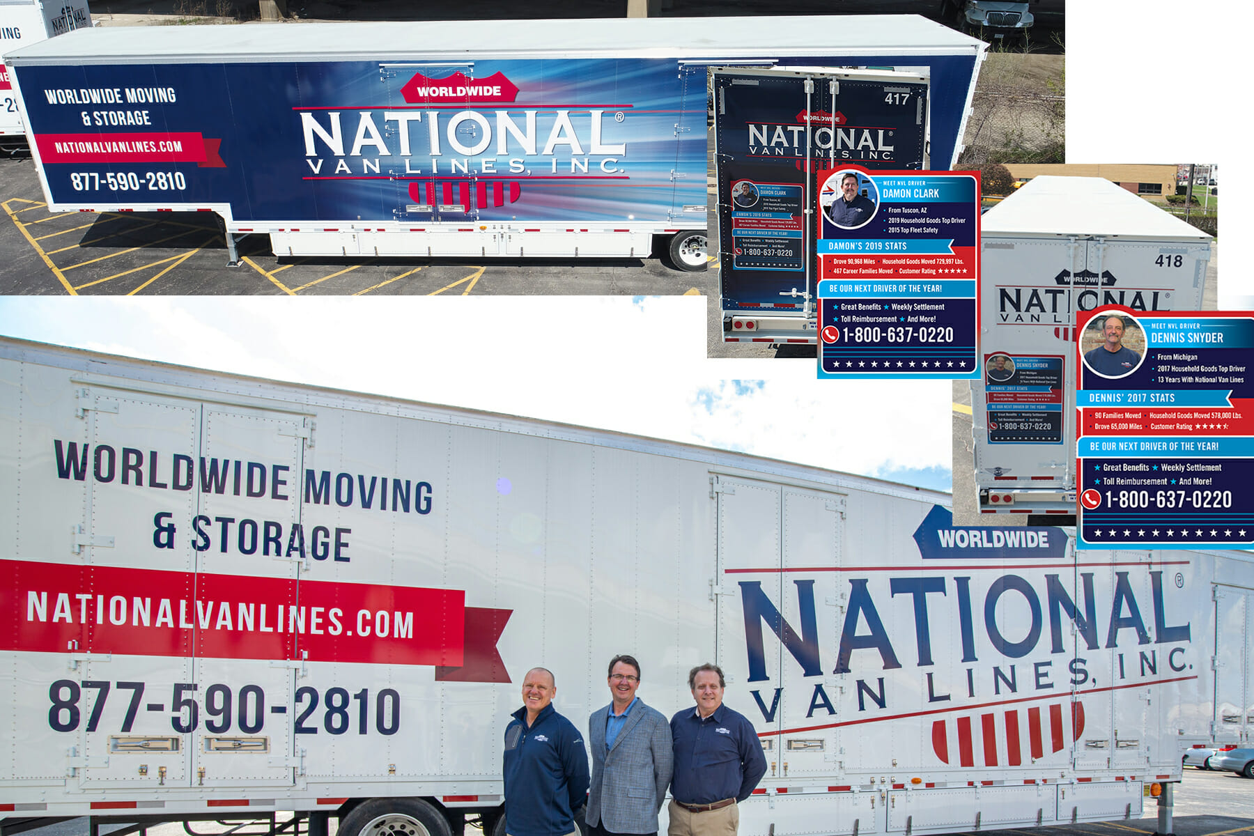 New Designs On Our Trailers And Agent Trucks National Van Lines